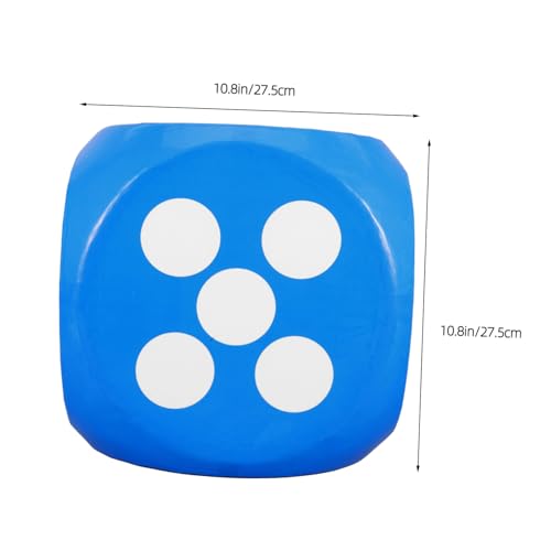 Gogogmee Extra Großer Weicher Schaumstoffwürfel für Unterricht und Party Spiele Sicherer Großer Würfel mit Abgerundeten Ecken Leichte Outdoor Spielware für Kreative Aktivitäten und von Gogogmee