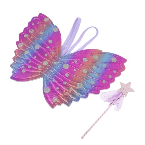 Gogogmee Fairy Wand mit Engelsflügeln für Mädchen Verstellbare Zauberstäbe Komfortabel und Leicht für Geburtstagsfeiern Kostümpartys und Bühnenauftritte Gogogmee Fairy Wand mit Engelsflügeln für Mädchen Verstellbare Zauberstäbe Komfortabel und Leicht für Geburtstagsfeiern Kostümpartys und Bühnenauftritte von Gogogmee