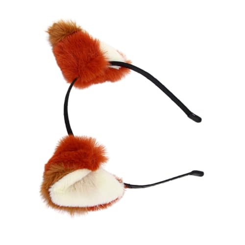 Gogogmee Fellige Fuchsohren Haarreif Rot braun Plüsch Verstellbar für Erwachsene Cosplay Party Karneval Kostüm Zubehör Gogogmee Fellige Fuchsohren Haarreif Rot braun Plüsch Verstellbar für Erwachsene Cosplay Party Karneval Kostüm Zubehör von Gogogmee