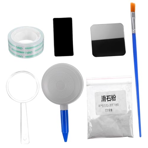 Gogogmee Fingerprint Erkennung Spielset für Schüler Professionelles Wissenschafts und Lernspielzeug DIY Experimentierkasten zur Kreativer Bildung und Sensorischer Zufällige Zufällige Farbe von Gogogmee