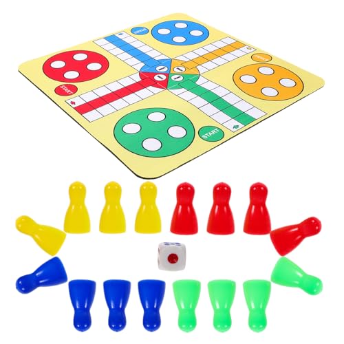 Gogogmee Fliegendes Schachspiel Tragbares Brettspiel Kompakt Leicht Für Party Familie Freunde Spaß Tischspiel von Gogogmee