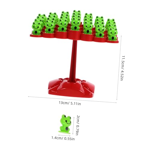 Gogogmee Frosch Balance Baum Gleichgewichtsspiel Zwei Spieler Familienspiel Geschicklichkeit Puzzle Geschenk Partyspaß von Gogogmee