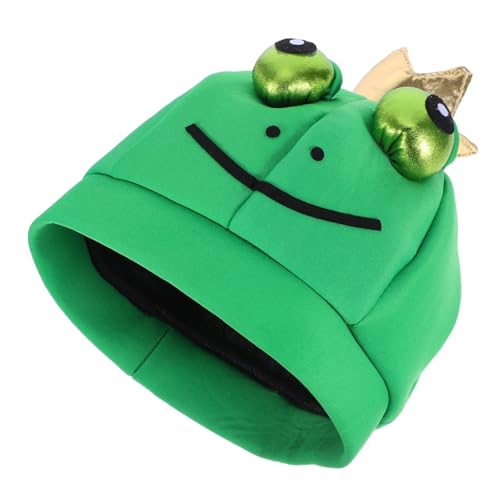 Gogogmee Froschhut Animal Cosplay Kostüm Leicht Robust Party Bühne Halloween Unisex Tiermütze für Foto Requisiten Karneval Verkleidung Gogogmee Froschhut Animal Cosplay Kostüm Leicht Robust Party Bühne Halloween Unisex Tiermütze für Foto Requisiten Karneval Verkleidung von Gogogmee