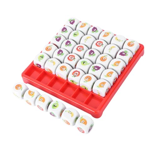 Gogogmee Fruchtiges Sudoku Brettspiel für Pädagogisches Denkspielzeug zur Logischen Denkens Glatte Oberfläche Langlebiges Material für Jungen und Mädchen Ab Jahren von Gogogmee