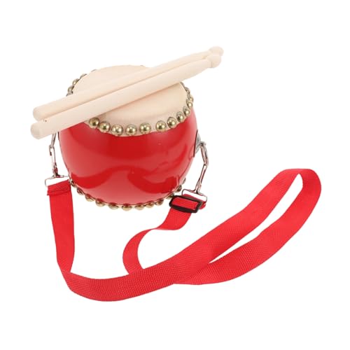Gogogmee Frühförderung Trommel Set mit Tragegurt und Sticks Handliche Junge Mädchen Handtrommel Robustes Percussion Instrument Einfach zu Fördert Rhythmusgefühl und Motorik Gogogmee Frühförderung Trommel Set mit Tragegurt und Sticks Handliche Junge Mädchen Handtrommel Robustes Percussion Instrument Einfach zu Fördert Rhythmusgefühl und Motorik von Gogogmee