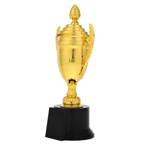 Gogogmee Goldene Trophäe aus Kunststoff Kreative Auszeichnung für Sportwettbewerbe Belohnungen und Feste Partygeschenk für Kleine Erfolge und Anerkennung Gogogmee Goldene Trophäe aus Kunststoff Kreative Auszeichnung für Sportwettbewerbe Belohnungen und Feste Partygeschenk für Kleine Erfolge und Anerkennung von Gogogmee