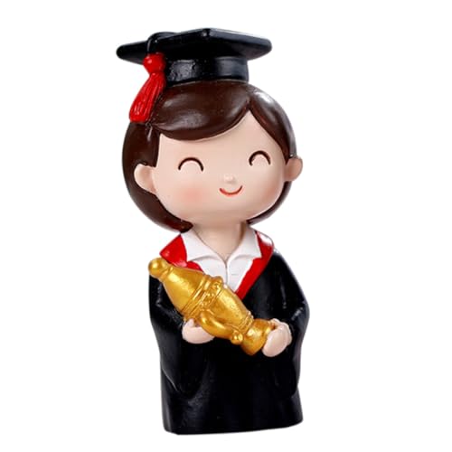 Gogogmee Graduation Cake Ornament Doktor Cartoon Figur Abschlussdeko für Abschlussfeier Tortenaufsatz Kreative Tortendekoration für Graduation Party Gogogmee Graduation Cake Ornament Doktor Cartoon Figur Abschlussdeko für Abschlussfeier Tortenaufsatz Kreative Tortendekoration für Graduation Party von Gogogmee