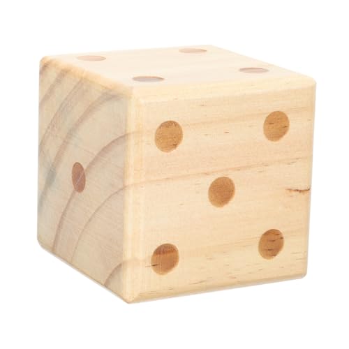 Gogogmee Großer Holz Würfel aus Holz Multifunktionale Spielwürfel für Brettspiele Partyspiele und Mehr Langlebiges Spielzubehör für Familien und Freundestreffen Gogogmee Großer Holz Würfel aus Holz Multifunktionale Spielwürfel für Brettspiele Partyspiele und Mehr Langlebiges Spielzubehör für Familien und Freundestreffen von Gogogmee