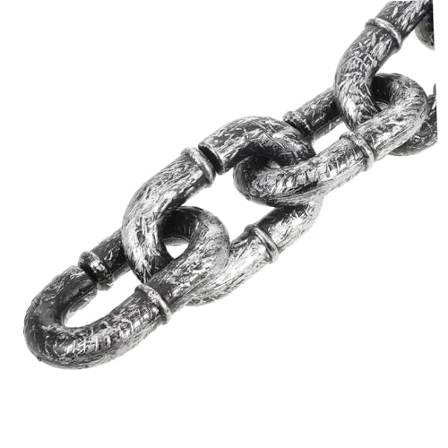 Gogogmee Halloween Deko Kette Plastik Gefängnis Fake Chain Haunted House Requisite für Party Karneval Cosplay Zubehör Gogogmee Halloween Deko Kette Plastik Gefängnis Fake Chain Haunted House Requisite für Party Karneval Cosplay Zubehör von Gogogmee