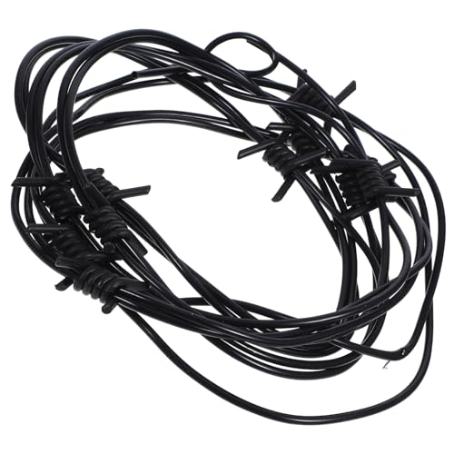 Gogogmee Halloween Deko Stacheldraht Girlande Barbed Wire Partydekoration für Haunted House Wiederverwendbar Leicht Gruselige Halloween Deko für Innen und Außen von Gogogmee