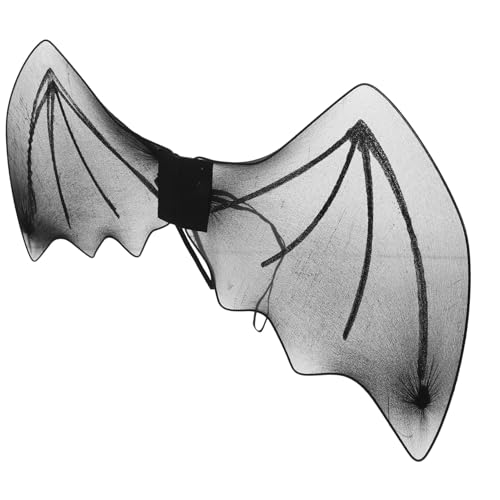 Gogogmee Halloween Fledermausflügel Kostümaccessoire aus Leichtem Polyester mit Zwei Trägern Schwarze Bat Wings für Erwachsene für Halloween Karneval Bühnenauftritte und Partyverkleidungen Gogogmee Halloween Fledermausflügel Kostümaccessoire aus Leichtem Polyester mit Zwei Trägern Schwarze Bat Wings für Erwachsene für Halloween Karneval Bühnenauftritte und Partyverkleidungen von Gogogmee