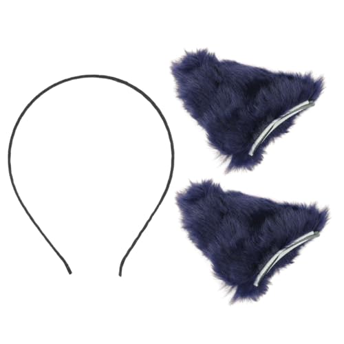 Gogogmee Halloween Haarreif Fuchsohren Plüsch Stirnband Kuschelig Weich Cosplay Kostüm Party Zubehör für Jungen Mädchen Gogogmee Halloween Haarreif Fuchsohren Plüsch Stirnband Kuschelig Weich Cosplay Kostüm Party Zubehör für Jungen Mädchen von Gogogmee