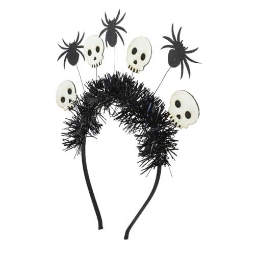Gogogmee Halloween Haarreif Schädel Spinnenkopf Kostüm Haarreifen Cosplay Party Zubehör für Erwachsene und Bequem Langlebig für Halloween Kostümfest und Fotorequisiten Gogogmee Halloween Haarreif Schädel Spinnenkopf Kostüm Haarreifen Cosplay Party Zubehör für Erwachsene und Bequem Langlebig für Halloween Kostümfest und Fotorequisiten von Gogogmee