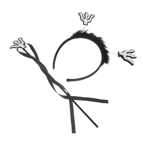 Gogogmee Halloween Haarreif Schwarz Leichtes Kopfschmuck Damen Kreatives Party-accessoire Bequemes Stirnband für Kostüm Halloween-partys Charmantes Haarschmuck für Festivalstimmung Gogogmee Halloween Haarreif Schwarz Leichtes Kopfschmuck Damen Kreatives Party-accessoire Bequemes Stirnband für Kostüm Halloween-partys Charmantes Haarschmuck für Festivalstimmung von Gogogmee
