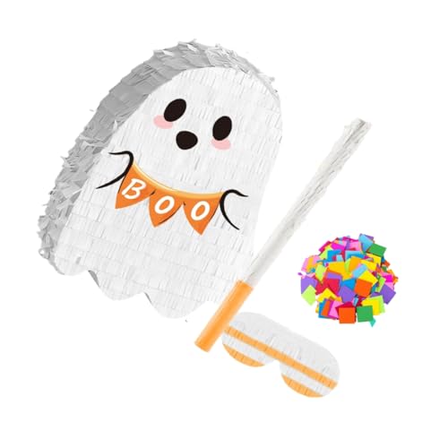 Gogogmee Halloween Pinata Gespensterform Partydeko zum Aufhängen Robustes Candy für Familien und Mexikanische Karneval Feiern für Indoor und Outdoor Halloween Deko Gogogmee Halloween Pinata Gespensterform Partydeko zum Aufhängen Robustes Candy für Familien und Mexikanische Karneval Feiern für Indoor und Outdoor Halloween Deko von Gogogmee