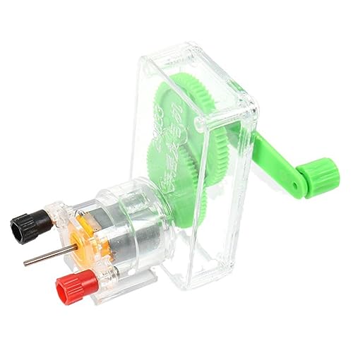 Gogogmee Handkurbelgenerator für Lehrspielzeug zur Demonstration von Energieumwandlung für Wissenschaftliche Experimente und Praktische Lernerfahrungen im Klassenzimmer von Gogogmee