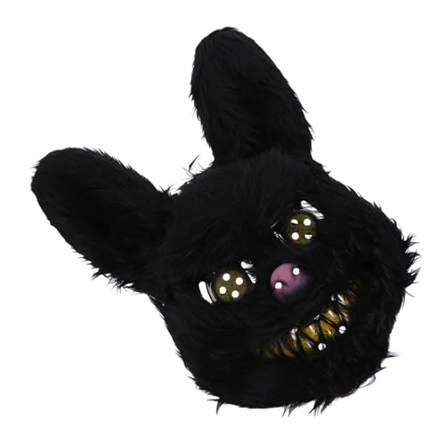 Gogogmee Halloween Maske Scary Bunny Plüsch Elastische Band Erwachsene Jungen Und Mädchen Party Zubehör Kostüm Requisiten von Gogogmee