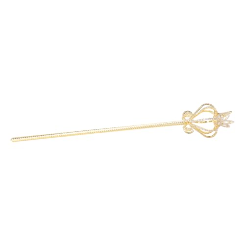 Gogogmee Herzförmiger Feenstab Toy Kostümaccessoire für Mädchen Halloween Cosplay Party Requisit Goldfarben Wiederverwendbar von Gogogmee