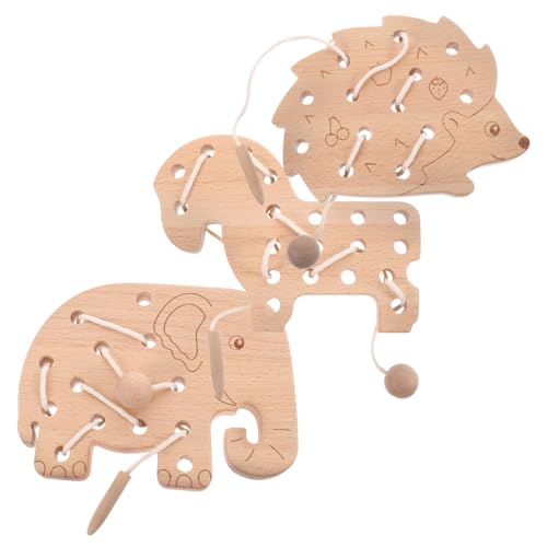 Gogogmee Holz Fädelspielzeug für Kleinkinder Pädagogisches Lernspielzeug Feinmotorik und Kognitiven Fähigkeiten Tragbares Montessori Holzspielzeug für Reisen und Alltag Gogogmee Holz Fädelspielzeug für Kleinkinder Pädagogisches Lernspielzeug Feinmotorik und Kognitiven Fähigkeiten Tragbares Montessori Holzspielzeug für Reisen und Alltag von Gogogmee