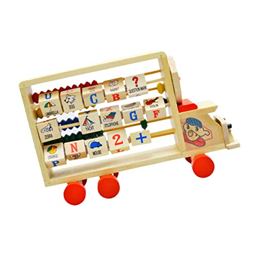 Gogogmee Holz Lernspielzeug für Mathematik Frühschulbildung Zählhilfe für Fördert Kognitive Fähigkeiten und Hand Koordination für von Gogogmee