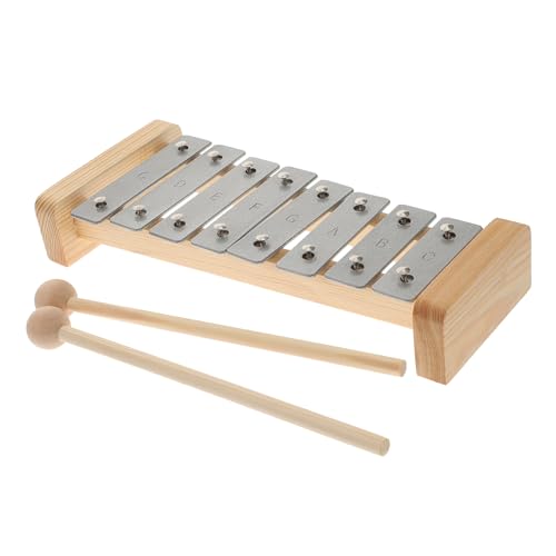 Gogogmee Holz Xylophon Percussion Instrument für Musikalische Früherziehung für Vorschulkinder Fördert Kreativität und Rhythmusgefühl Spielstöcke von Gogogmee