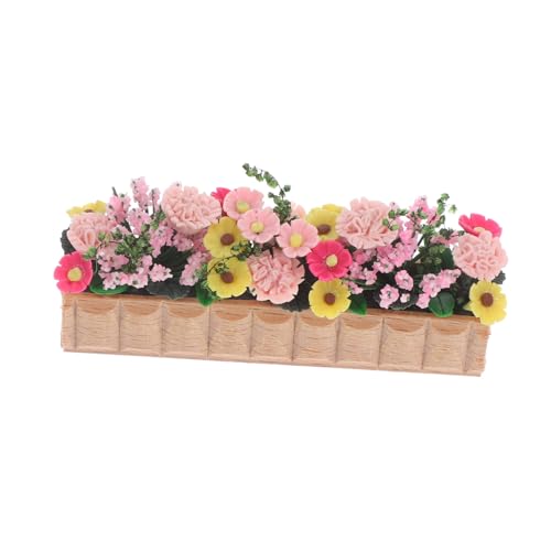 Gogogmee Holzblumenmodell klein Dekorate DIY Miniatur Puppenhausblumen Mini Dollhouse Decor winzig Miniture House Dekoration Mini-Blumentopf Puppen für Puppenhaus Puppenhausfiguren Bunt Gogogmee Holzblumenmodell klein Dekorate DIY Miniatur Puppenhausblumen Mini Dollhouse Decor winzig Miniture House Dekoration Mini-Blumentopf Puppen für Puppenhaus Puppenhausfiguren Bunt von Gogogmee