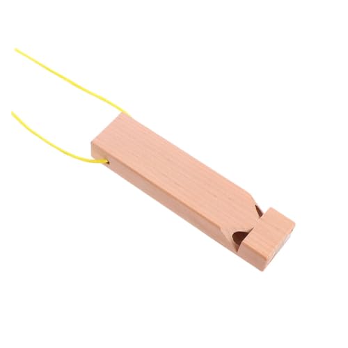 Gogogmee Holzpfeife Zugform Musikinstrument Laute Trillerpfeife DIY Holzpfeife Partyzubehör für Mädchen Jungen Musikalisches Lernspielzeug Zufällige Farbe Zufällige Farbe von Gogogmee