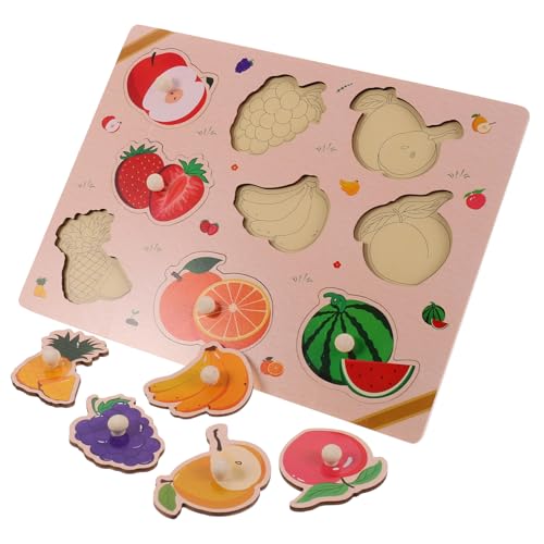 Gogogmee Holzpuzzle für Kleinkinder Jahre Teiliges Pädagogisches Holz Steckpuzzle mit Früchten Sicher Farbenfroh Fördert Kognitive Entwicklung Hand Augen Koordination Montessori Gogogmee Holzpuzzle für Kleinkinder Jahre Teiliges Pädagogisches Holz Steckpuzzle mit Früchten Sicher Farbenfroh Fördert Kognitive Entwicklung Hand Augen Koordination Montessori von Gogogmee