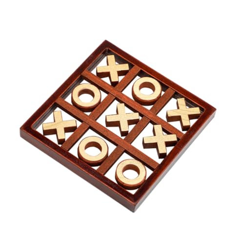 Gogogmee Holzspielbrett Lernspielzeug Eltern Junge Mädchen Interaktives Schachspiel aus Sicherem Holz Material Tragbar und Leicht zu Verstauen Gogogmee Holzspielbrett Lernspielzeug Eltern Junge Mädchen Interaktives Schachspiel aus Sicherem Holz Material Tragbar und Leicht zu Verstauen von Gogogmee