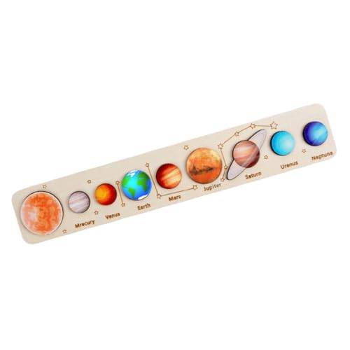 Gogogmee Holzspielzeug Sonnensystem Modell Planeten Lernspielzeug für Jahre Pädagogisches Puzzle Weltraum Kognitiven Fähigkeiten und Praktischem Geschick Gogogmee Holzspielzeug Sonnensystem Modell Planeten Lernspielzeug für Jahre Pädagogisches Puzzle Weltraum Kognitiven Fähigkeiten und Praktischem Geschick von Gogogmee
