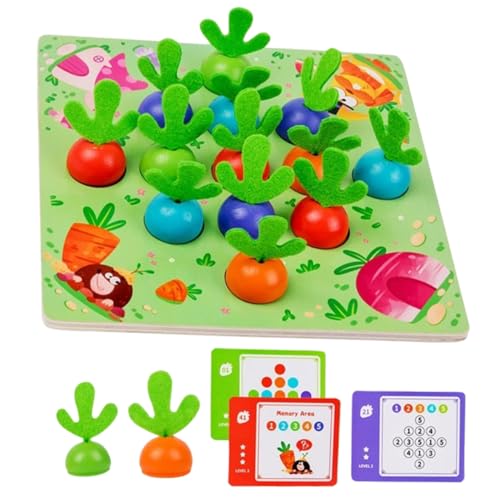 Gogogmee Holzspielzeug Zahlen Bubble Dragon Logikspiel mit Gedächtnistraining Lernspiel Denkfähigkeit und Beobachtung Pädagogisches für Eltern Junge Mädchen Aktivitäten von Gogogmee