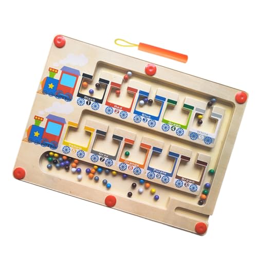 Gogogmee Holzspielzeug zur Farbsortierung und Zahlenlernen Magnetisches Klassenzimmer für Vorschulkinder Fördert Kognitive Fähigkeiten und Feinmotorik Sicher und Langlebig Gogogmee Holzspielzeug zur Farbsortierung und Zahlenlernen Magnetisches Klassenzimmer für Vorschulkinder Fördert Kognitive Fähigkeiten und Feinmotorik Sicher und Langlebig von Gogogmee