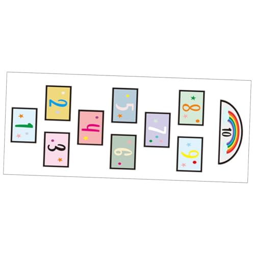 Gogogmee Hopscotch Bodenaufkleber für Lustiges für Drinnen Wiederverwendbare Dekoration für Schlafzimmer Wohnzimmer Kindergarten und Spielzimmer Einfach Anzubringen Schont Boden Gogogmee Hopscotch Bodenaufkleber für Lustiges für Drinnen Wiederverwendbare Dekoration für Schlafzimmer Wohnzimmer Kindergarten und Spielzimmer Einfach Anzubringen Schont Boden von Gogogmee