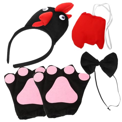 Gogogmee Huhn Kostüm Set Teilig mit Stirnband Fliege und Leichte Tier Kopfhaube für Ostern Fasching Geburtstagsfeier Halloween und Cosplay Komfortabel und Sicher für Mädchen Gogogmee Huhn Kostüm Set Teilig mit Stirnband Fliege und Leichte Tier Kopfhaube für Ostern Fasching Geburtstagsfeier Halloween und Cosplay Komfortabel und Sicher für Mädchen von Gogogmee