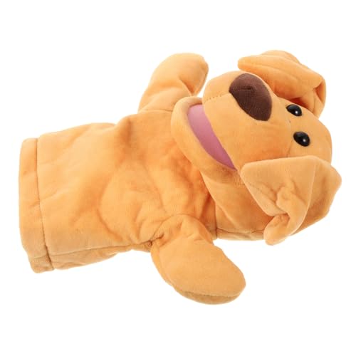 Gogogmee Hunde Handpuppe aus Große Kuschelige Erzählhandpuppe für Motorik und Sozialtraining mit Süßem Hundedesign für Sicheres Gogogmee Hunde Handpuppe aus Große Kuschelige Erzählhandpuppe für Motorik und Sozialtraining mit Süßem Hundedesign für Sicheres von Gogogmee