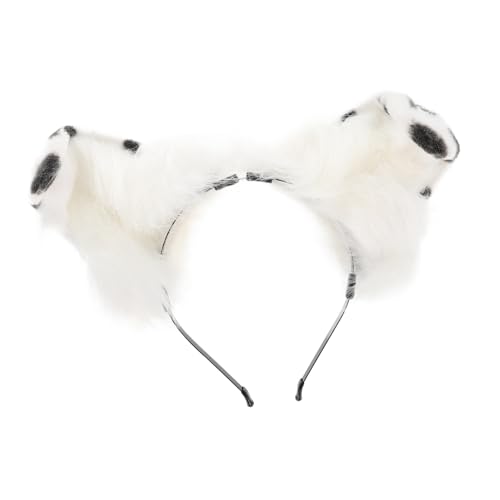 Gogogmee Hundeohren Haarreif Dalmatiner Design Party Cosplay Stirnband Tierohren Kostümzubehör für Karneval Halloween Festival Gogogmee Hundeohren Haarreif Dalmatiner Design Party Cosplay Stirnband Tierohren Kostümzubehör für Karneval Halloween Festival von Gogogmee
