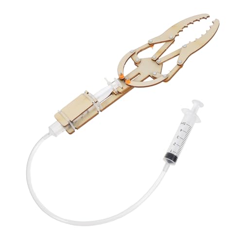 Gogogmee Hydraulischer Mechanischer Arm Bausatz für DIY Roboterarm Modell Holzspielzeug Fördert Praktische Fähigkeiten und Manuelle Geschicklichkeit für Jungen und Mädchen mit von Gogogmee