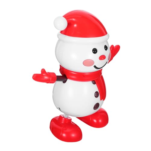 Gogogmee Interaktiver Tanzender Schneemann aus Robustem Kunststoff Batteriebetrieben ohne Batterien Vielseitige Weihnachtsdekoration für Partys Schreibtisch Balkon für Winterevents von Gogogmee