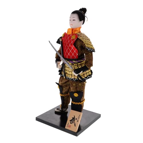 Gogogmee Japanische Samurai Dekopuppe aus Hochwertigem Material Detailreich Gestaltet Japanische Tischdekoration Authentisches Handwerkskunst Ornament für Wohn und Arbeitsräume Gogogmee Japanische Samurai Dekopuppe aus Hochwertigem Material Detailreich Gestaltet Japanische Tischdekoration Authentisches Handwerkskunst Ornament für Wohn und Arbeitsräume von Gogogmee