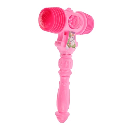 Gogogmee Kinderfreundlicher Klown Hammer aus Kunststoff Quietschender Interaktives Lernspielzeug für Kleinkinder Cheering Hammer für Partys von Gogogmee