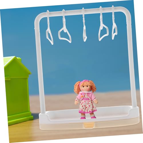 Gogogmee Kleiderbügel Set für Puppenhosen und Puppenkleidung Inkl Kleiderständer Glatte Oberfläche Platzsparend für Puppenhaus und Puppenzubehör Gogogmee Kleiderbügel Set für Puppenhosen und Puppenkleidung Inkl Kleiderständer Glatte Oberfläche Platzsparend für Puppenhaus und Puppenzubehör von Gogogmee