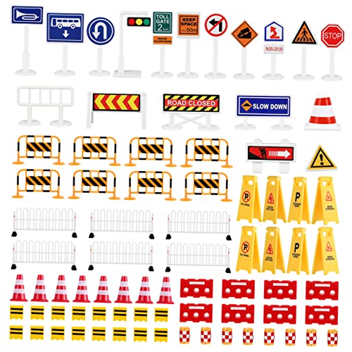 Gogogmee Kleine Straßenschilder Spielzeugset für Verkehrsmodelle und Verkehrshindernisse Bildungszubehör für Verkehrswissen für Sandspielzeug und Lernspiele Gogogmee Kleine Straßenschilder Spielzeugset für Verkehrsmodelle und Verkehrshindernisse Bildungszubehör für Verkehrswissen für Sandspielzeug und Lernspiele von Gogogmee