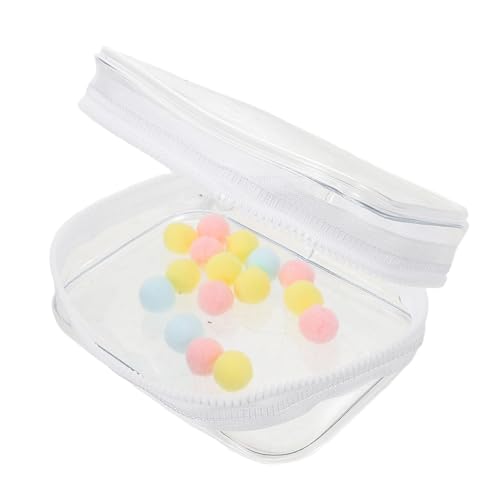 Gogogmee Kleine Transparente Aufbewahrungstasche mit Schlüsselanhänger Doppelt Verschließbar Klare PVC Hülle für Plüschtiere und Puppen Vielseitige Tragetasche und Sammler Display Robust Gogogmee Kleine Transparente Aufbewahrungstasche mit Schlüsselanhänger Doppelt Verschließbar Klare PVC Hülle für Plüschtiere und Puppen Vielseitige Tragetasche und Sammler Display Robust von Gogogmee
