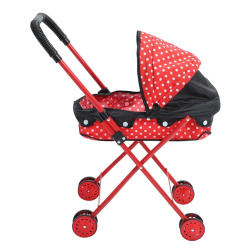 Gogogmee Kleiner Puppenwagen mit Sicherem Griff Leicht und Robust Realistische Nachbildung für Rollenspiel Geeignet als Puppenwagen Zubehör für Mädchen und Jungen Gogogmee Kleiner Puppenwagen mit Sicherem Griff Leicht und Robust Realistische Nachbildung für Rollenspiel Geeignet als Puppenwagen Zubehör für Mädchen und Jungen von Gogogmee