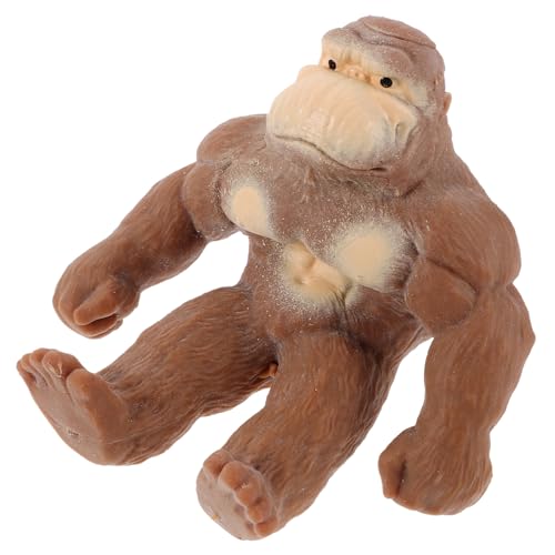 Gogogmee Kreatives Gorilla Quetschspielzeug Stressabbauendes Dekompressionsspielzeug Für Erwachsene Tragbar Aus Langlebigem Und Sicherem Material Für Partys von Gogogmee