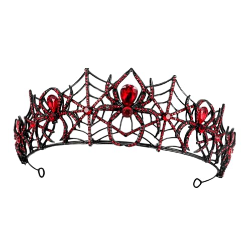 Gogogmee Kronen Haar Accessoire Halloween Kostüm Stirnband Halloween Haar Accessoire Vintage Krone Foto Requisiten Halloween Party Dekorationen Mittelalterliche Accessoires von Gogogmee