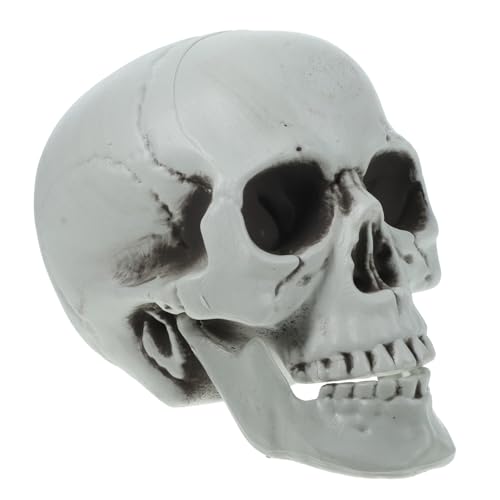 Gogogmee Leichte Totenköpfe Aus Kunststoff Totenkopffiguren für Halloween Gruselige 2er-Packung -Dekorationen Gogogmee Leichte Totenköpfe Aus Kunststoff Totenkopffiguren für Halloween Gruselige 2er-Packung -Dekorationen von Gogogmee