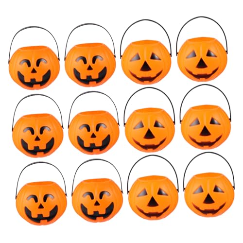 Gogogmee Kürbislaterne Orangefarbener Kürbiseimer Halloween Ornamente Atmosphärendekoration Requisiten Für Halloween Innendekorationen Hexendekor Halloweendekor Eimer Aus Gogogmee Kürbislaterne Orangefarbener Kürbiseimer Halloween Ornamente Atmosphärendekoration Requisiten Für Halloween Innendekorationen Hexendekor Halloweendekor Eimer Aus von Gogogmee