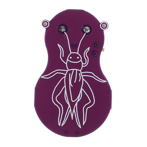 Gogogmee Lästiger Cricket Geräuschmacher Streichgerät mit Einfachem Bedienknopf Vielseitiger Nervenspaß für Halloween Büro und Partys Überraschender Zirpendesigner für Erwachsene von Gogogmee