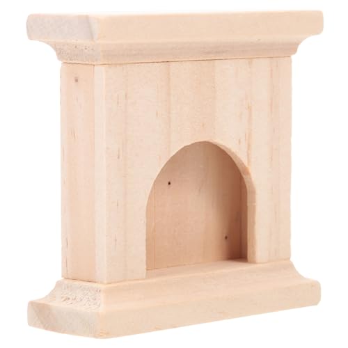 Gogogmee Mini- -Requisite Holzkamin-Ornament Für Die Dekoration Miniatur-Landschaft von Gogogmee